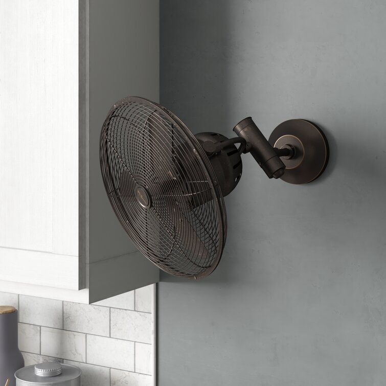 small wall mounted fan for bathroom